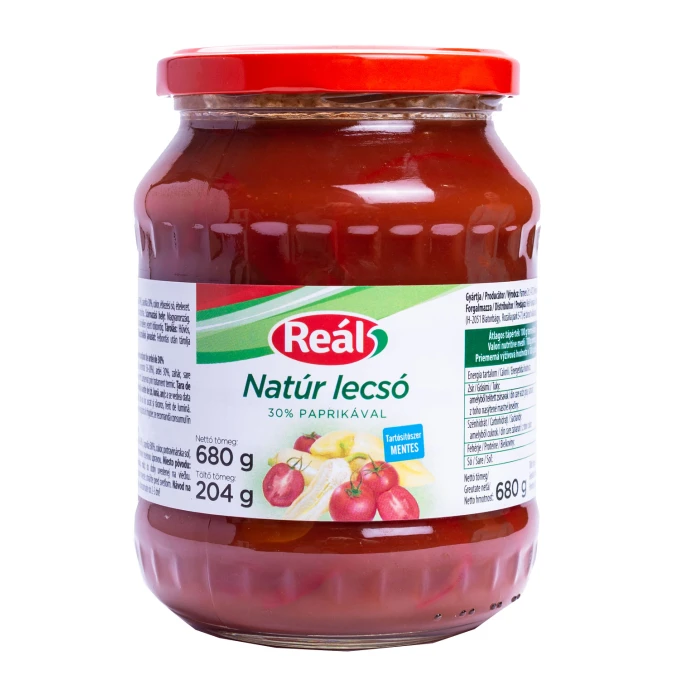 Natúr Lecsó 680g Reál