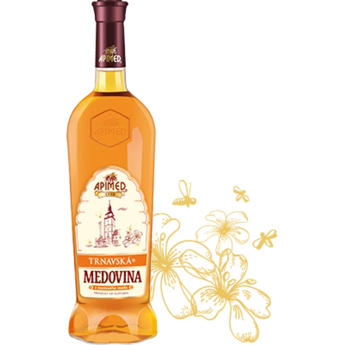 APIMED Trnavska Medovina z kvetoveho medu 750ml