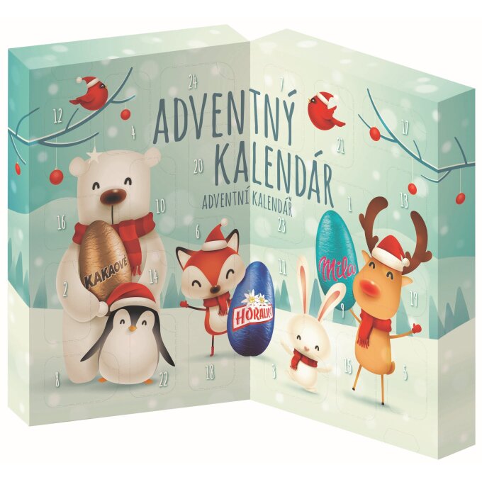 Adventný kalendár - knižka 218,4g