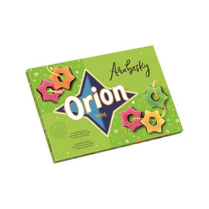 Orion Arabesky - želé polomáčané v čokoláde 350g