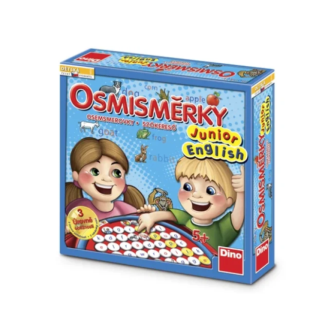 Osmisměrky junior english