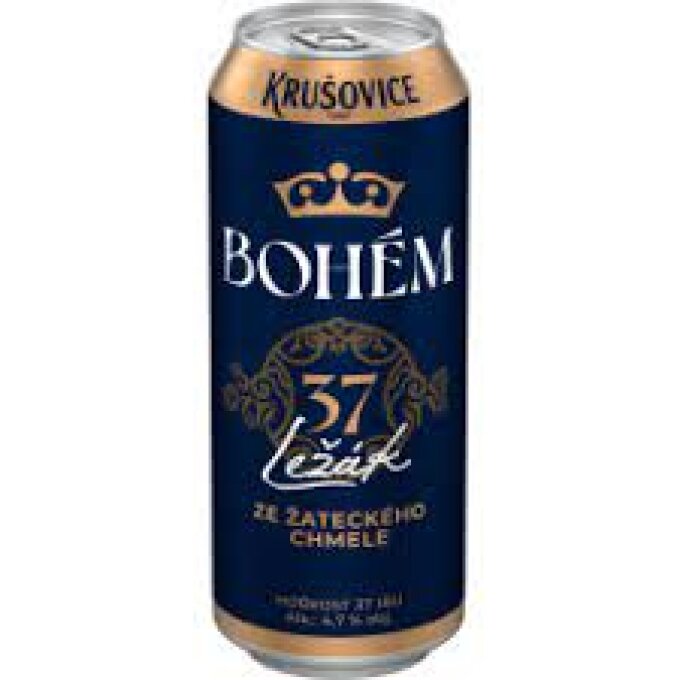 Krušovice Bohém 0,5l abv 4.7%