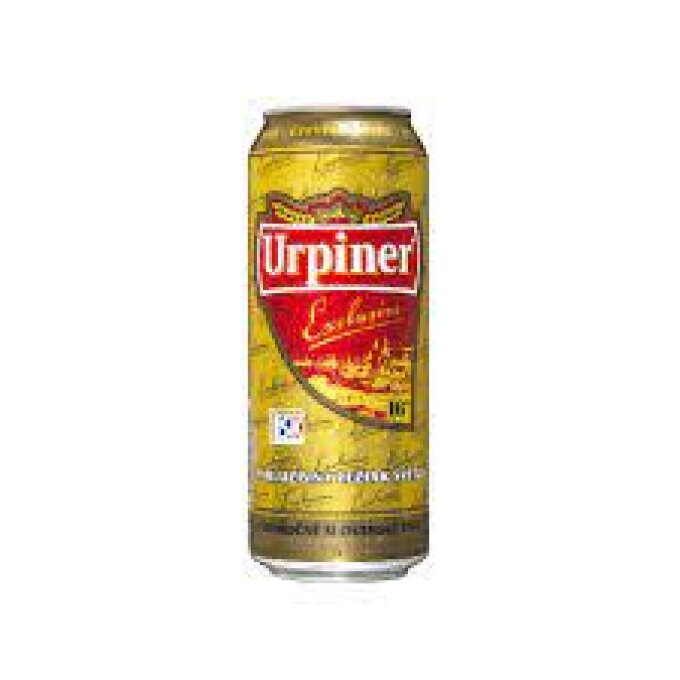 Urpiner Exlusive 16° exkluzívny ležiak svetlý  0,5l abv 7%